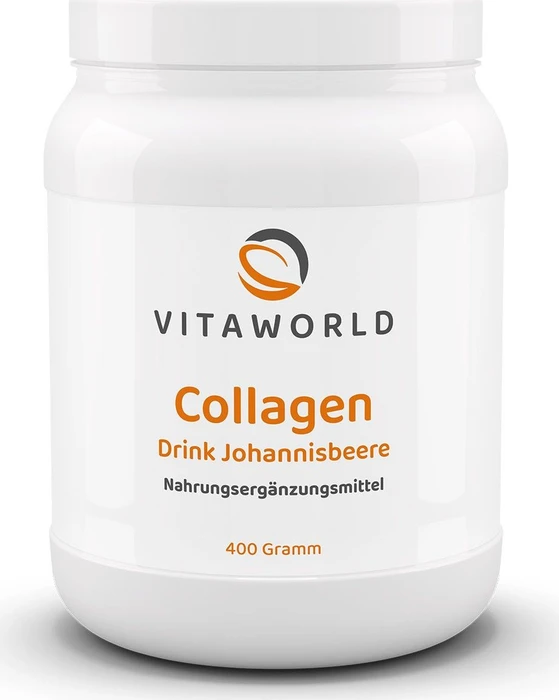 vitaworld Collagen Lift Drink Pulver Johannisbeere, 400g