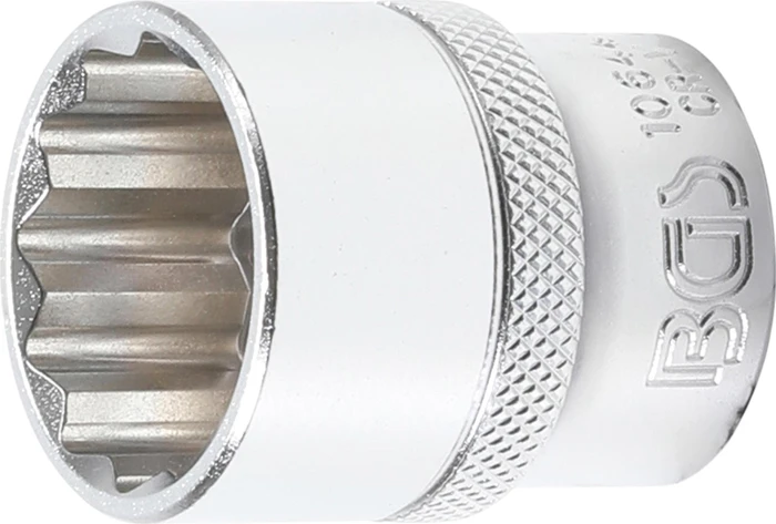 BGS technic Außenzwölfkant Steckschlüssel 1/2", 24mm