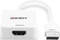 Lindy DisplayPort 1.2/HDMI 2.0 Adapterkabel weiß Vorschaubild