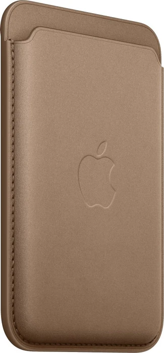 Apple iPhone Feingewebe Wallet mit MagSafe taupe