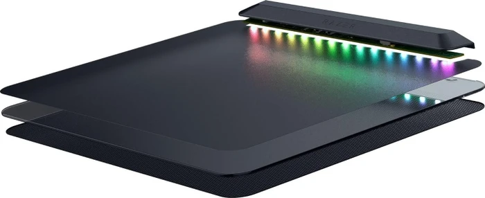 Razer Firefly V2 Pro - Fully Illuminated RGB Gaming Mouse Mat, schwarz