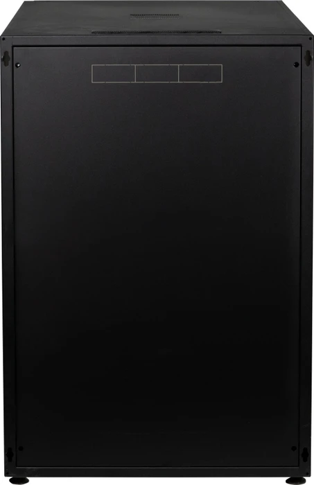 EFB Elektronik OFFICE 19" Netzwerkschrank 15HE, vormontiert, eigenbelüftet, Sicherheitsglastür, IP20, RAL 9005, 800mm tief