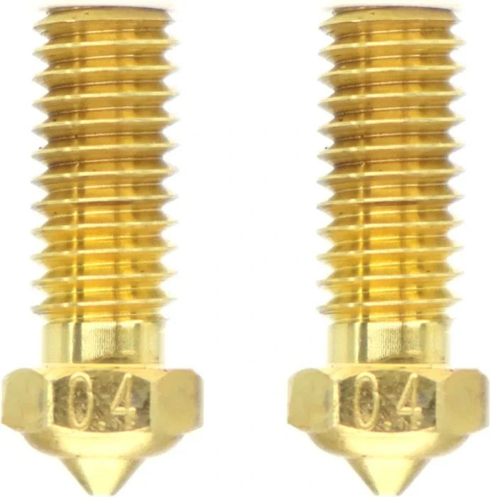 QIDI Druckdüse Messing für X-Smart 3/X-Plus 3/X-Max 3/Q1-Pro 2er-Set, 0.4mm, 2er-Pack