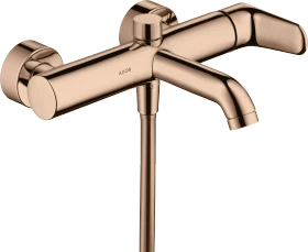 Hansgrohe Citterio M Einhebel-Wannenmischer Aufputz polished red gold