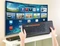GeneralKeys TV-Funktastatur mit Touchpad, schwarz, USB, DE Vorschaubild