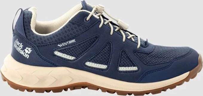 Jack Wolfskin Woodland 2 Vent Low dark blue/beige (Damen)
