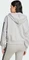 adidas Essentials 3-Streifen French Terry Hoodie medium grey heather/black (Damen) Vorschaubild