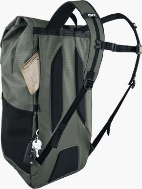 Evoc Duffle Backpack 26 dark olive/black