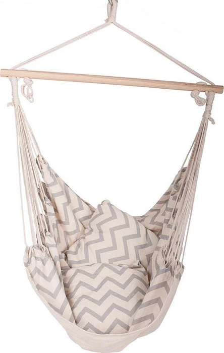 Garden Pleasure Tobago Hängesessel weiß/beige