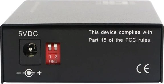 LevelOne GVT-2003 Gigabit Medienkonverter, 1x RJ-45, ST-Duplex MM, 20km