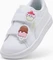 Puma Smash 3.0 Badges puma white/green illusion (Junior) Vorschaubild
