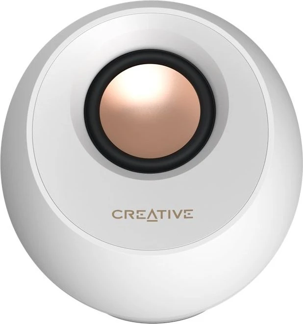 Creative Pebble Pro weiß