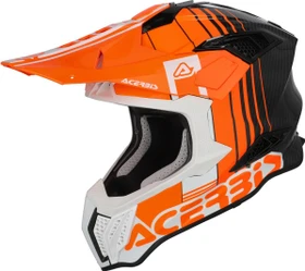 Acerbis Airstrike-C weiß/orange/schwarz