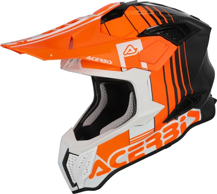 Acerbis Airstrike-C weiß/orange/schwarz