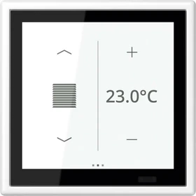 Jung KNX Raumcontroller LS Touch, schneeweiß