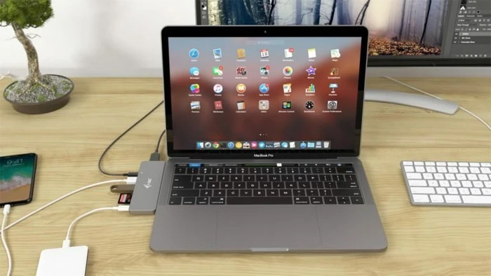 i-tec Thunderbolt 3 Metal Docking Station for Apple MacBook Pro/Air + Power Delivery, Thunderbolt 3 [Stecker]
