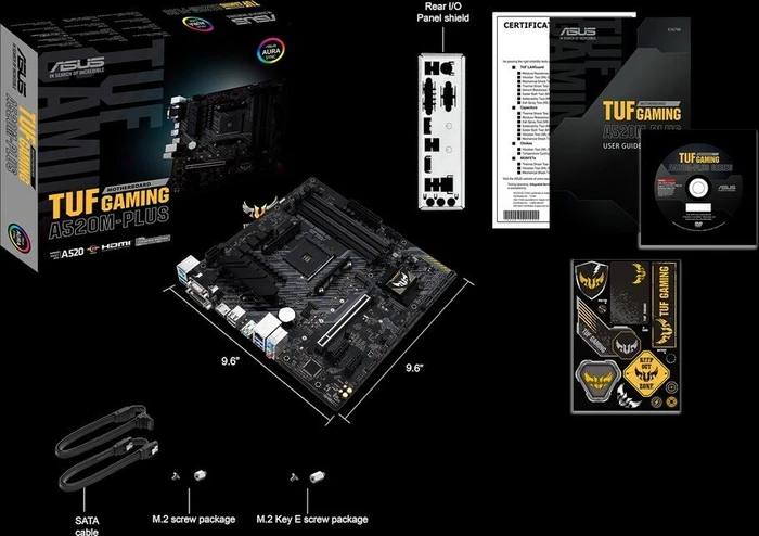 ASUS TUF Gaming A520M-Plus (AMD AM4)