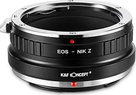 K&F Concept Adapter für Canon EF Objektiv auf Nikon Z