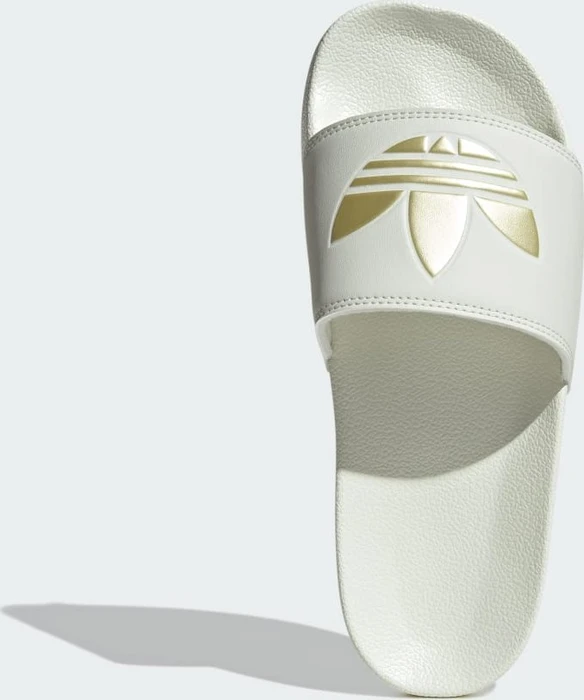 adidas Lite Adilette ivory/gold metallic