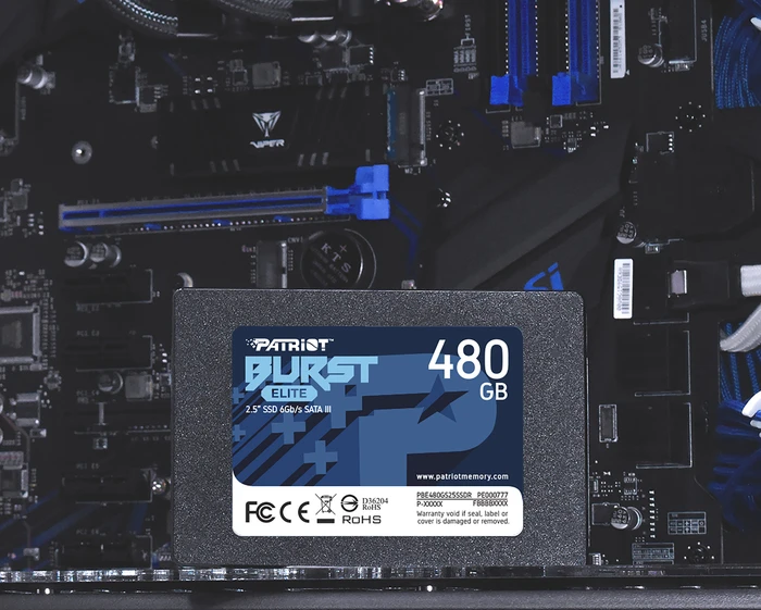 Patriot Burst Elite 480GB, 2.5" / SATA 6Gb/s