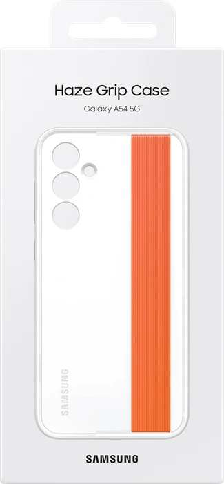 Samsung Haze Grip Case für Galaxy A54 5G weiß