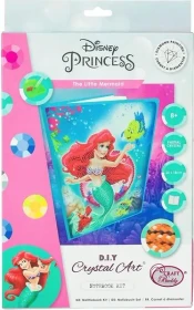 Craft Buddy Crystal Art Notebook The Little Mermaid