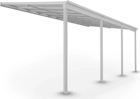 Juskys Borneo Terrassenüberdachung 6x3m weiß