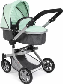 Bayer Chic 2000 Mika Kombipuppenwagen anthrazit/mint