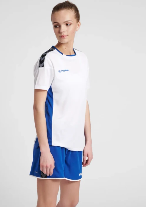 hummel Authentic Poly Jersey Funktionsshirt kurzarm weiß (Damen)