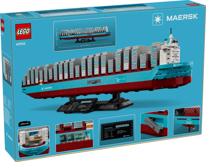 LEGO Maersk-Containerschiff mit Zweistoffantrieb