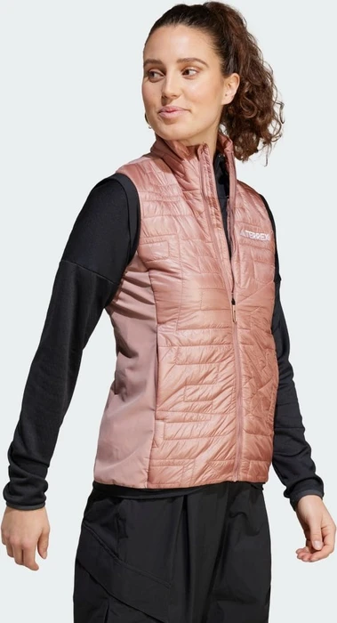 adidas Terrex Xperior Varilite Hybrid Primaloft Funktionsweste warm clay (Damen)