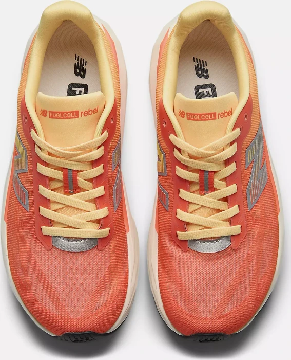 New Balance FuelCell Rebel v5 tangerine heat/silver metallic (Damen)