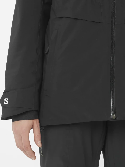 Salomon Brilliant Skijacke deep black (Damen)