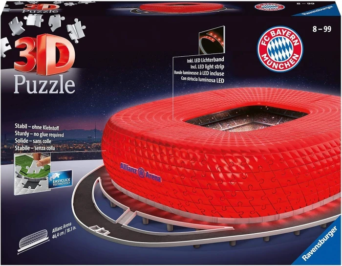 Ravensburger Puzzle Allianz Arena bei Nacht