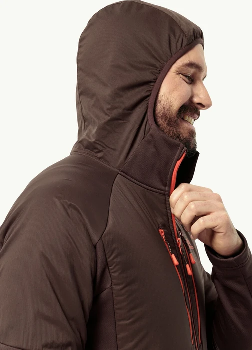 Jack Wolfskin Alpgrat Pro Ins Fz Funktionsjacke red earth (Herren)