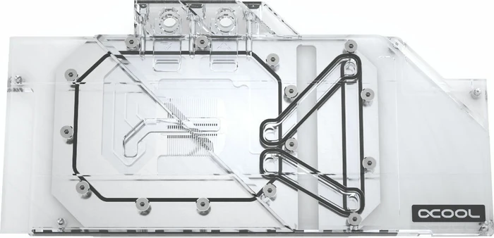 Alphacool Eisblock Aurora Acryl GPX-A AMD Radeon RX 5700XT ASUS ROG Strix