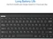 Arteck 2.4G Wireless Keyboard Stainless Steel Ultra Slim, EN Vorschaubild