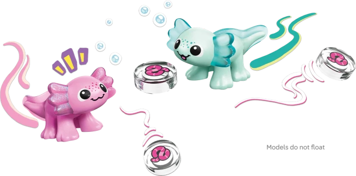 LEGO Friends - Axolotl-Abenteuerboot