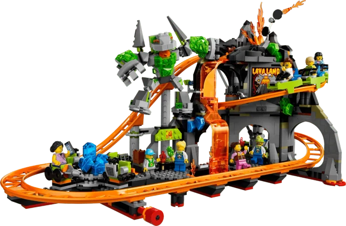 LEGO City - Lava Land-Achterbahnpark