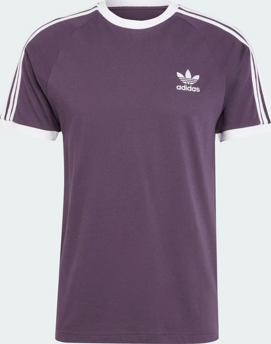 adidas Adicolor Classics 3-Streifen T-Shirt kurzarm aurora black (Herren)