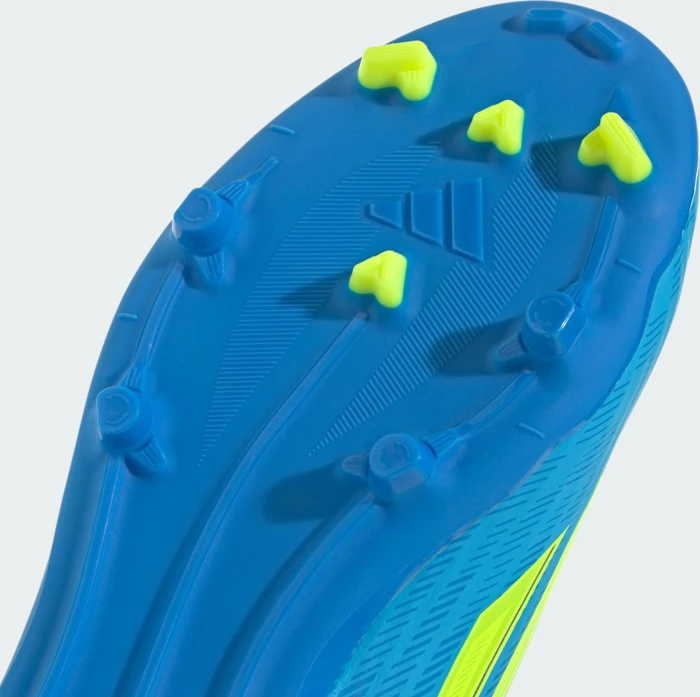 adidas F50 League Laceless FG/MG lucid ray blue/team solar yellow 2/lucid aquamarine (Junior)