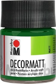 Marabu Decormatt Acryl Acrylfarbe, olivgrün, 50ml