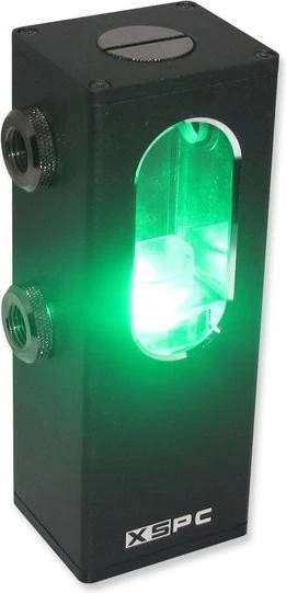 XSPC Ion Reservoir schwarz LED weiß, mit Pumpe