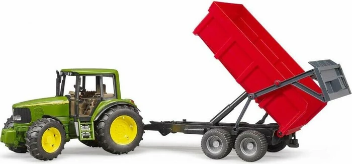Bruder Profi-Serie John Deere 6920 mit Wannenkippanhänger