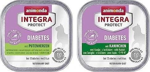 animonda Integra Protect Diabetes mit Kaninchen, 1.60kg (16x 100g)