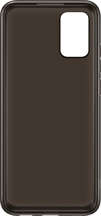 Samsung Soft Clear Cover für Galaxy A02s schwarz