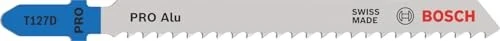 Bosch Professional T127D HSS Special for Alu Stichsägeblatt, 100mm, 5 Stück