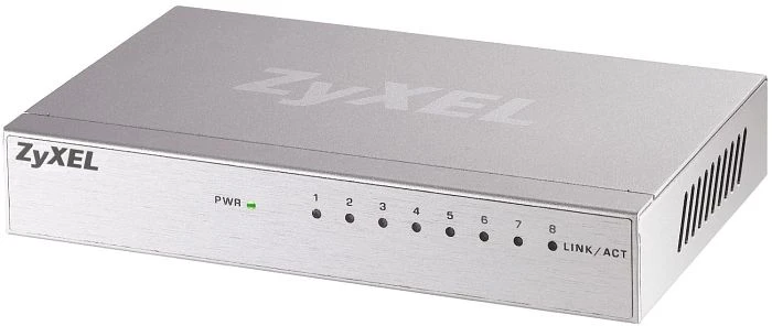 Zyxel GS-100 Desktop Gigabit Switch, 8x RJ-45, V2