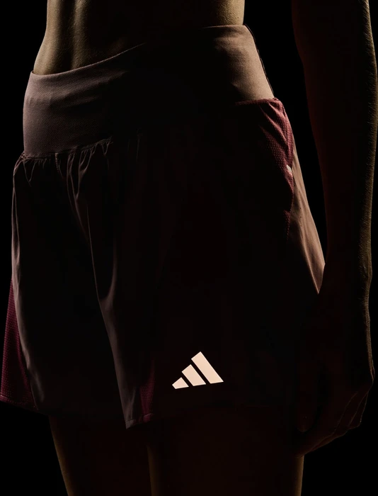 adidas Adi365 Breeze Laufhose kurz magic mauve/dual magenta (Damen)