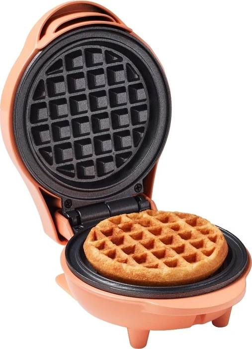 Bestron AMW500PE Mini Waffeleisen orange